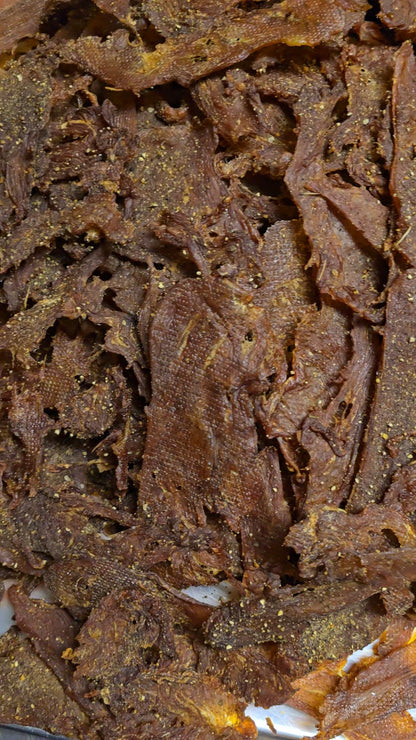 Smoked Garlic Turkey Jerky