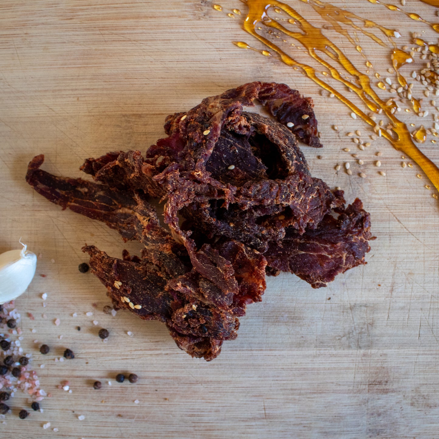 Honey Sesame Beef Jerky